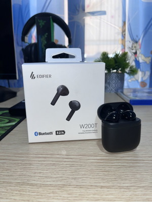 Edifier wireless earbuds used