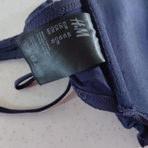 Μαγιό H&M καινούργιο, σκούρο μπλε, μέγεθος 40