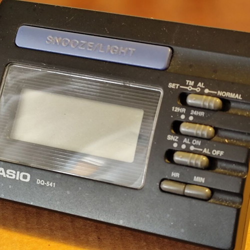 Casio DQ-541 digital table clock like new