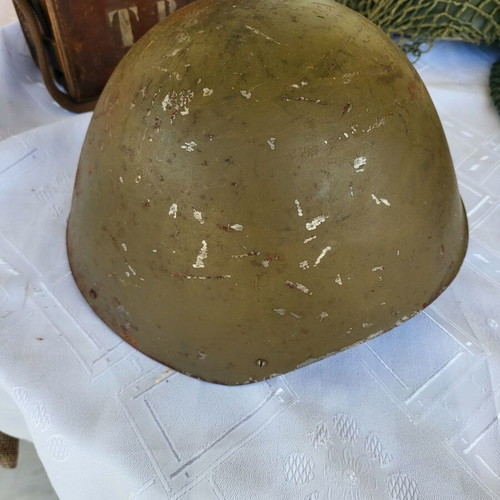 Greek helmet used from 1940 with original interior