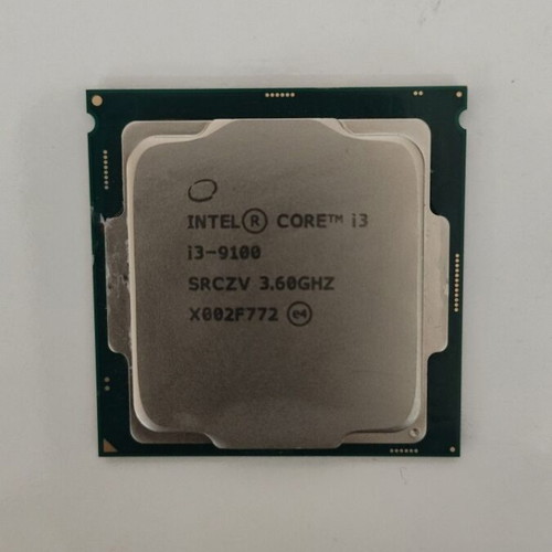 Intel CPU i3-9100 LGA 1151 like new with free universal cooler