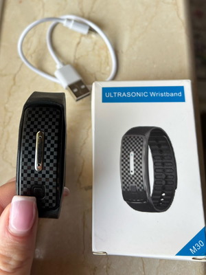 Ultrasonic Mosquito Repellent Watch new, insect deterrent