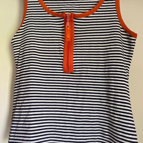 Matis striped top size M/L like new, black and white