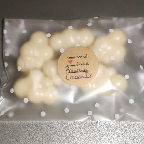 Wax melts with Banana cream pie scent, 6 pieces, made to order