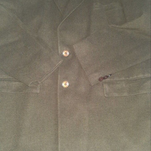 Aivazis men's olive jacket large new