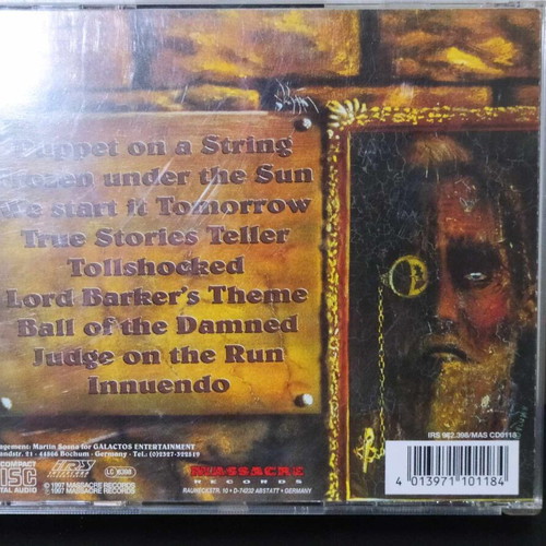 Scanner Ball Of The Damned CD used, metal