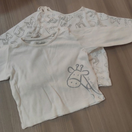 Baby cotton shirts like new, 74-80cm, 6-12 months