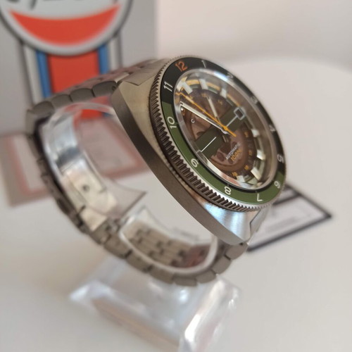 Cadola men's automatic watch like new, limited edition, green