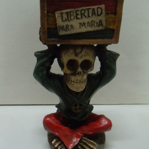 Libertad Para Maria figure used, poliresin, 14.5 cm height