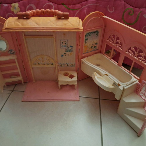 Barbie playhouse toy used for girls
