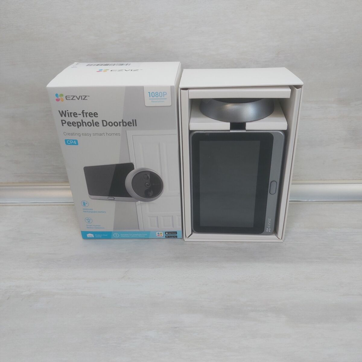 EZVIZ CP4 Wire-free Peephole Doorbell… - € 65,00 - Vendora.cy