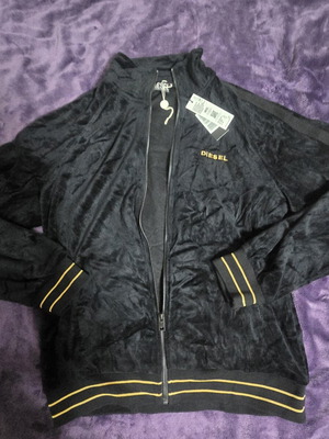 Diesel Max Cz sweatshirt size L, black
