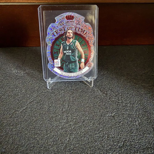 Fragiskos Alvertis Test of Time Crown Royale EuroLeague 2024/25 card like new