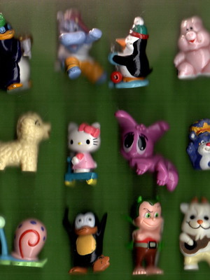 Figures with animals and others, set of 12 pieces