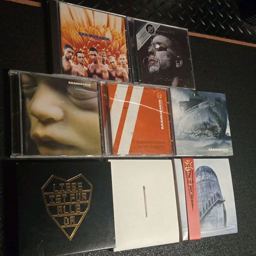 Rammstein CD discography like new, metal
