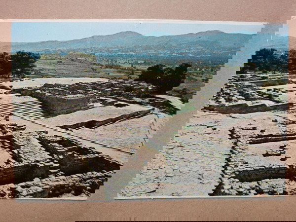 Καρτ ποστάλ "ΚΡΗΤΗ - ΦΑΙΣΤΟΣ. ΤΟ ΑΝΑΚΤΟΡΟ ΤΗΣ ΦΑΙΣΤΟΥ", έγχρωμο.