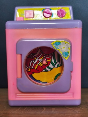 Retro Mini Washing Machine used, vintage toy for collectors