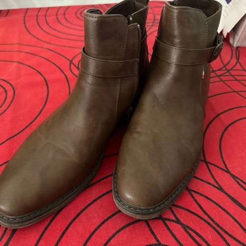 Andrea Nobile men's leather boots like new, brown, size 42