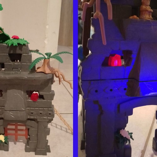 Playmobil Explorers Headquarters and T-Rex like new