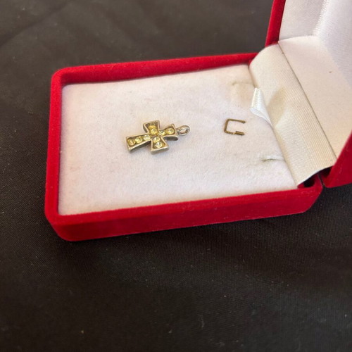 Silver cross used