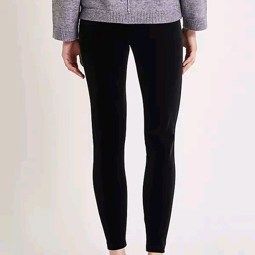 Moutaki black velvet texture pants like new, size S/M