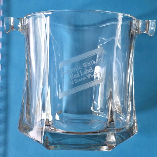 Johnnie Walker Crystal Ice Bucket new