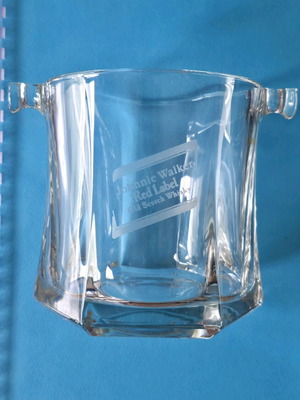 Johnnie Walker Crystal Ice Bucket new