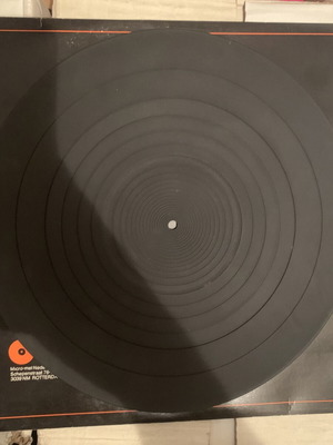 Technics SFTG172-01 Original Thick Rubber Mat 6mm used with Vintage Microstatic Case