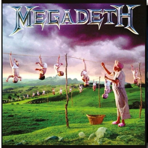 Megadeth Youthanasia LP Blue Vinyl new 2025 edition
