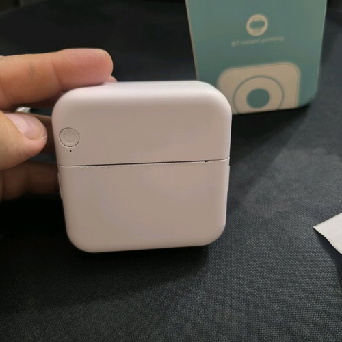Portable mini printer new, inkless with black and white printing