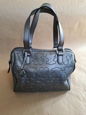 Tous silver handbag like new with removable strap