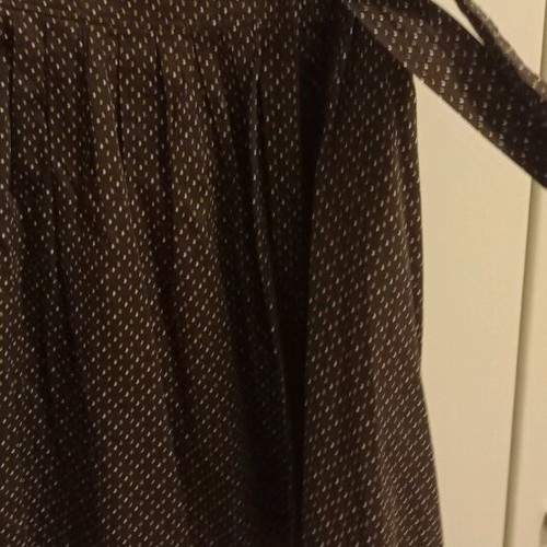 Zara skirt size S like new, brown, knee-length wrap