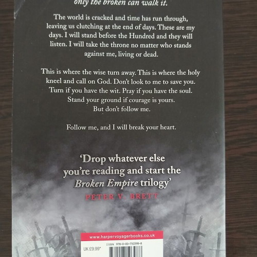 The Broken Empire Trilogy by Mark Lawrence like new, English