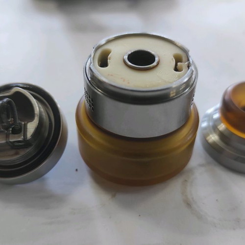 Valkyrie Mini RTA used, stainless steel, with bubble glass