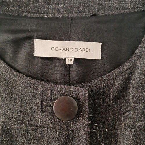 Gerald Darel women's jacket used, dark gray, size 38 - S-M
