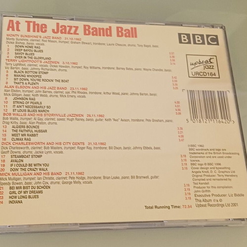 Various At The Jazz Band Ball CD like new, jazz
