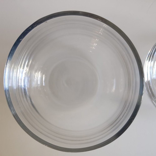 Glass jars set of 4, height 7cm, like new