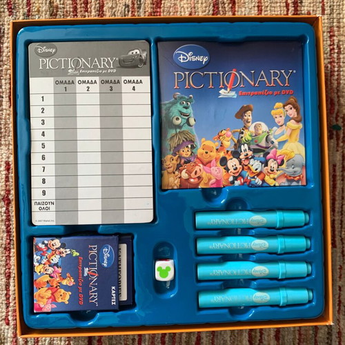 Pictionary Disney board game used