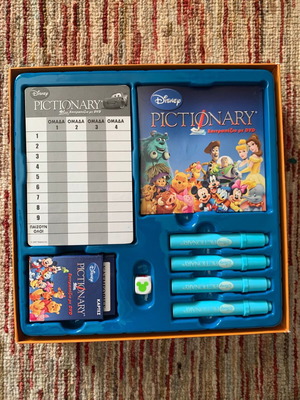 Pictionary Disney board game used