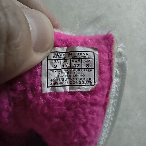 DKNY Baby Winter Boots White Size 17 Like New
