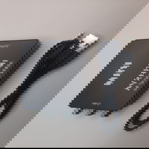 Μετατροπέας RCA σε HDMI Μαυρο