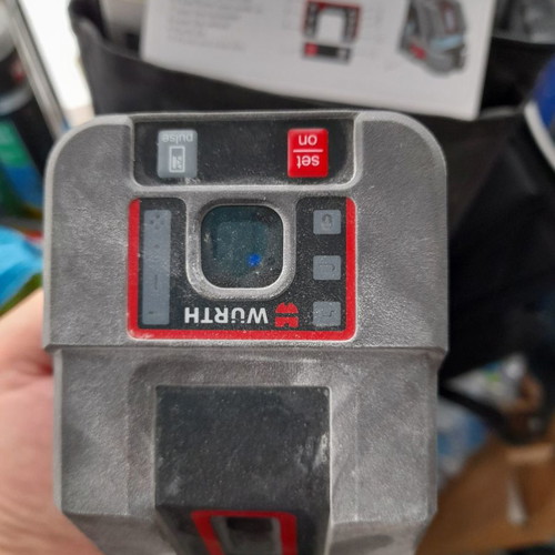 Wurth PLL 11 self-leveling laser point level used