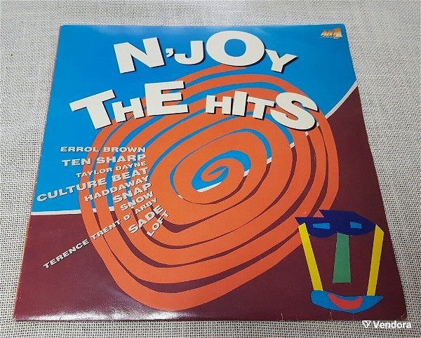  Various – N'Joy The Hits 2XLP Greece 1993'