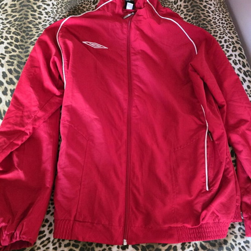 Umbro jacket XL red like new