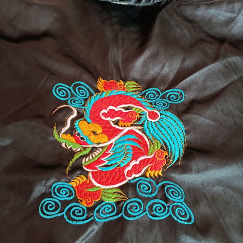 Collectible satin double-sided kimono like new