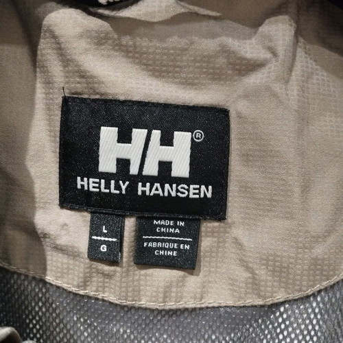 Helly Hansen vintage desert Helly Tech waterproof jacket used, brown, size L