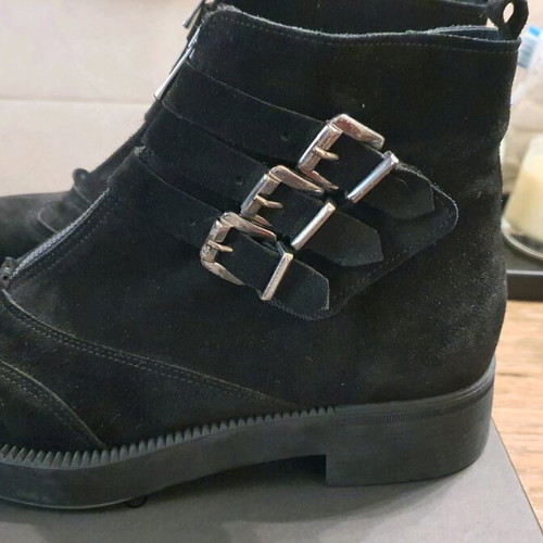 Glamazons black ankle boots like new, size 37