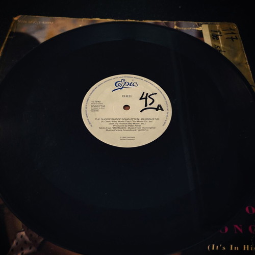 Cher The Shoop Shoop Song 12'' Maxi Vinyl Single used, pop
