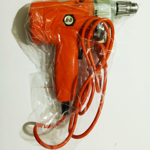 Vintage Black and Decker DNJ 50 drill 1980 unused, new