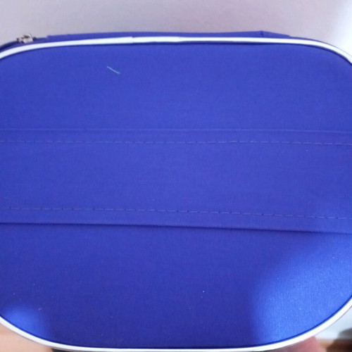 Small travel suitcase purple like new with many compartments